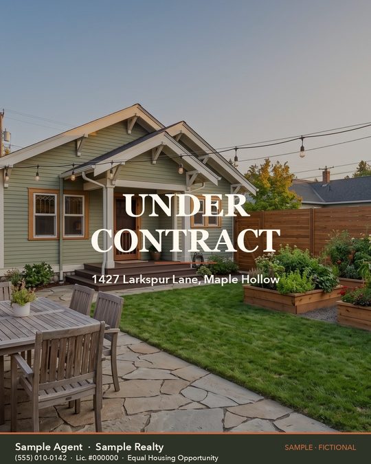 Under Contract post